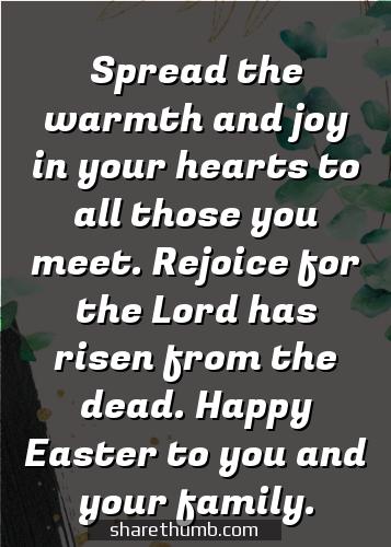 happy easter to my family & friends